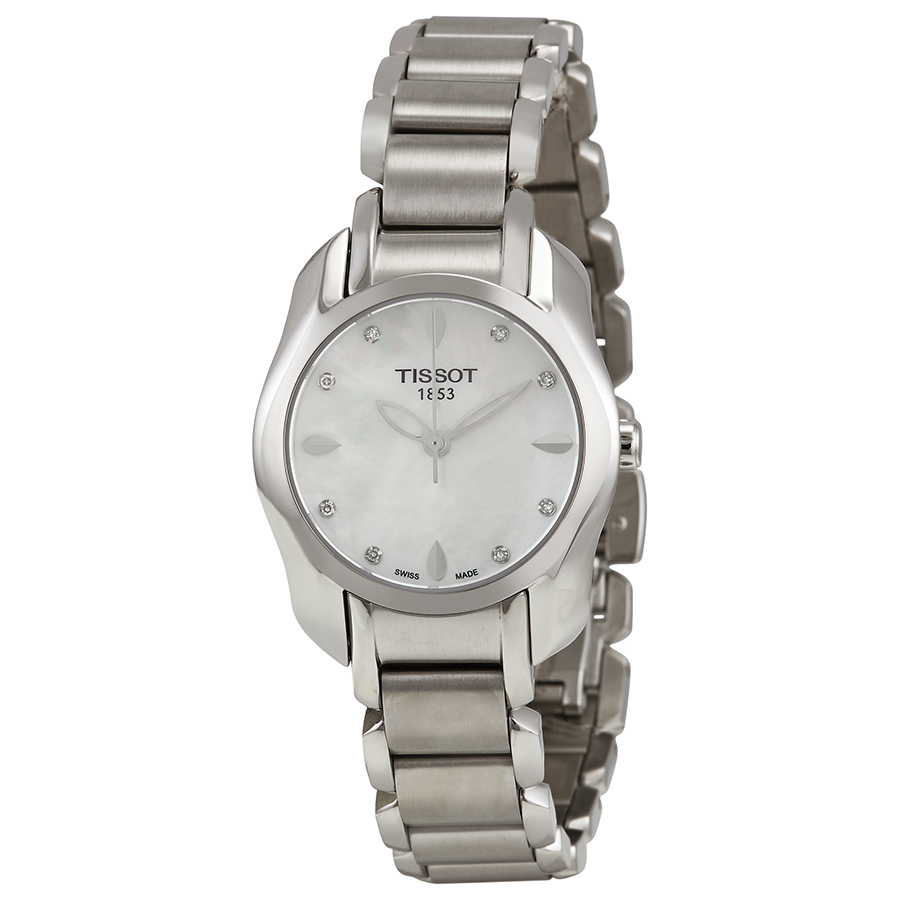 tissot trend t wave mother of pearl dial diamond ladies watch t023.210.11.116.00 tissot trend t wave mother of pearl dial diamond ladies watch t023.210.11.116.00