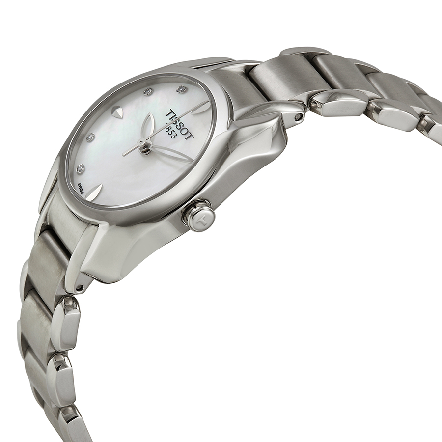 tissot trend t wave mother of pearl dial diamond ladies watch t023.210.11.116.00 tissot trend t wave mother of pearl dial diamond ladies watch t023.210.11.116.00