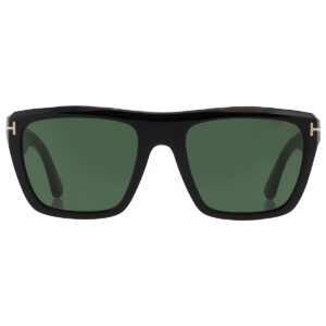 tom ford alberto green browline men's sunglasses ft1077 01n 55