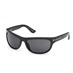 tom ford anders smoke square men's sunglasses ft1363 01a 62