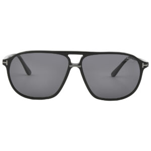 tom ford bruce polarized smoke navigator men's sunglasses ft1026 n 01d 61