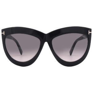 tom ford doris smoke gradient cat eye ladies sunglasses ft1112 01b 59