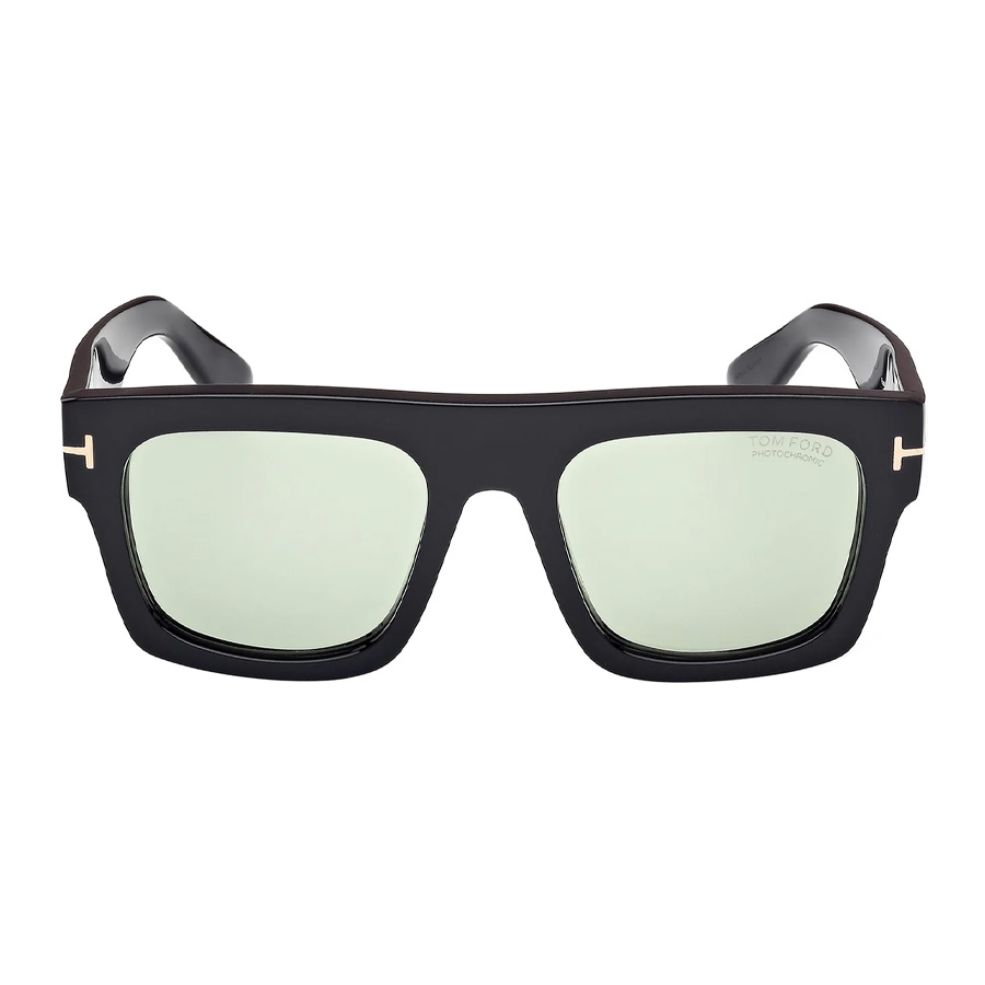 tom ford fausto green photochromatic browline men's sunglasses ft0711 01n 53 tom ford fausto green photochromatic browline men's sunglasses ft0711 01n 53