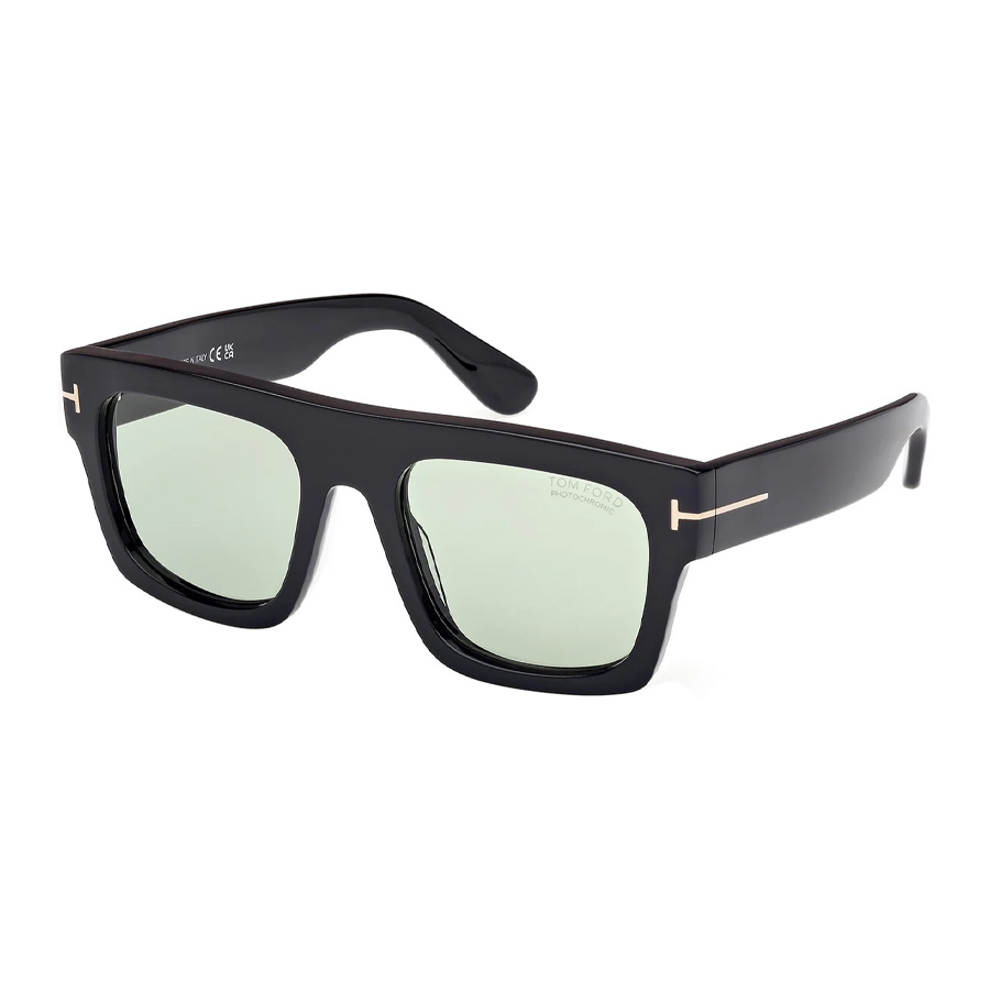 tom ford fausto green photochromatic browline men's sunglasses ft0711 01n 53 tom ford fausto green photochromatic browline men's sunglasses ft0711 01n 53