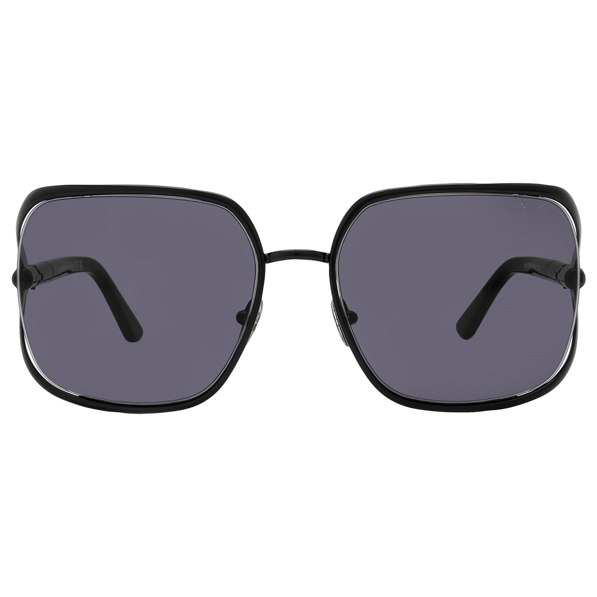 tom ford goldie smoke rectangular ladies sunglasses ft1092 01a 60 tom ford goldie smoke rectangular ladies sunglasses ft1092 01a 60