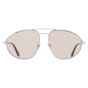 tom ford ken light brown photochromatic pilot men's sunglasses ft1095 28e 60
