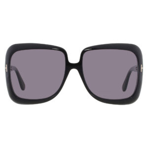 tom ford lorelai dark grey sport ladies sunglasses ft1156 01a 59