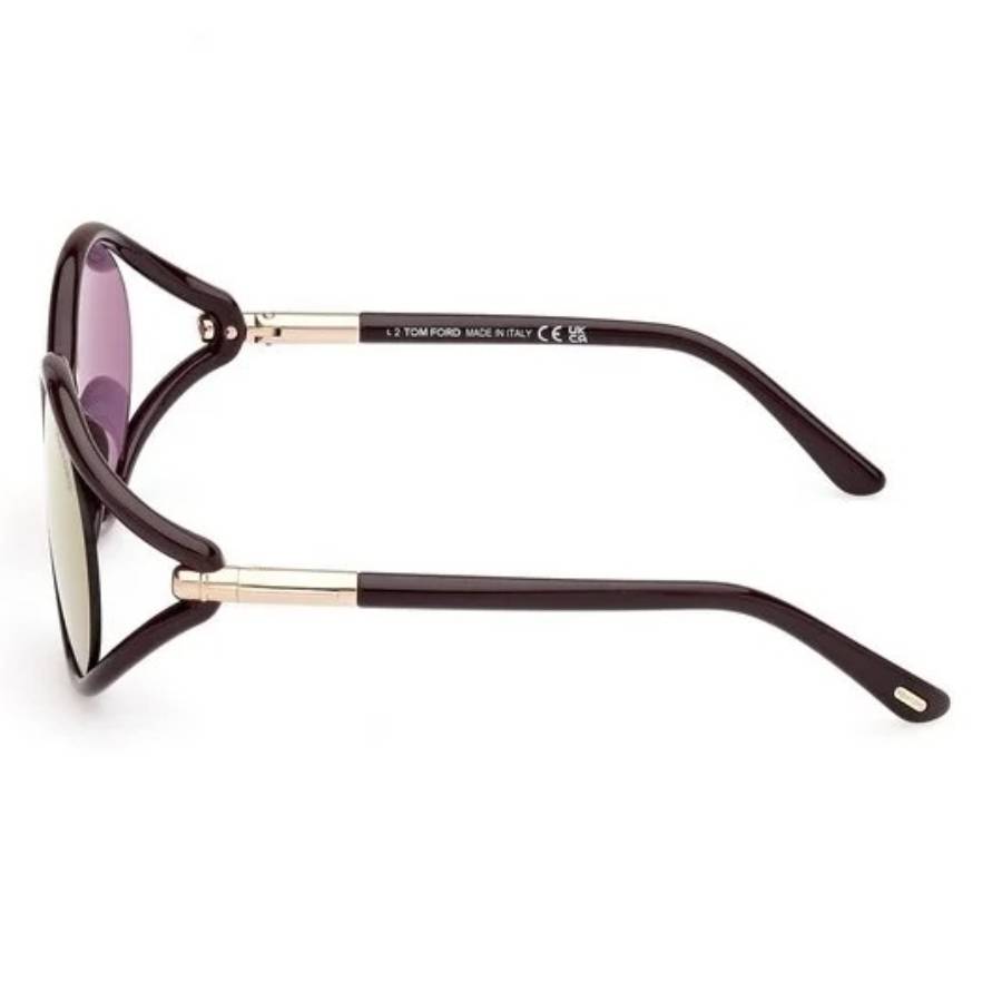 tom ford melody brown mirror oval ladies sunglasses ft1090 48z 59 tom ford melody brown mirror oval ladies sunglasses ft1090 48z 59