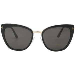 tom ford simona smoke cat eye ladies sunglasses ft0717 01a 57