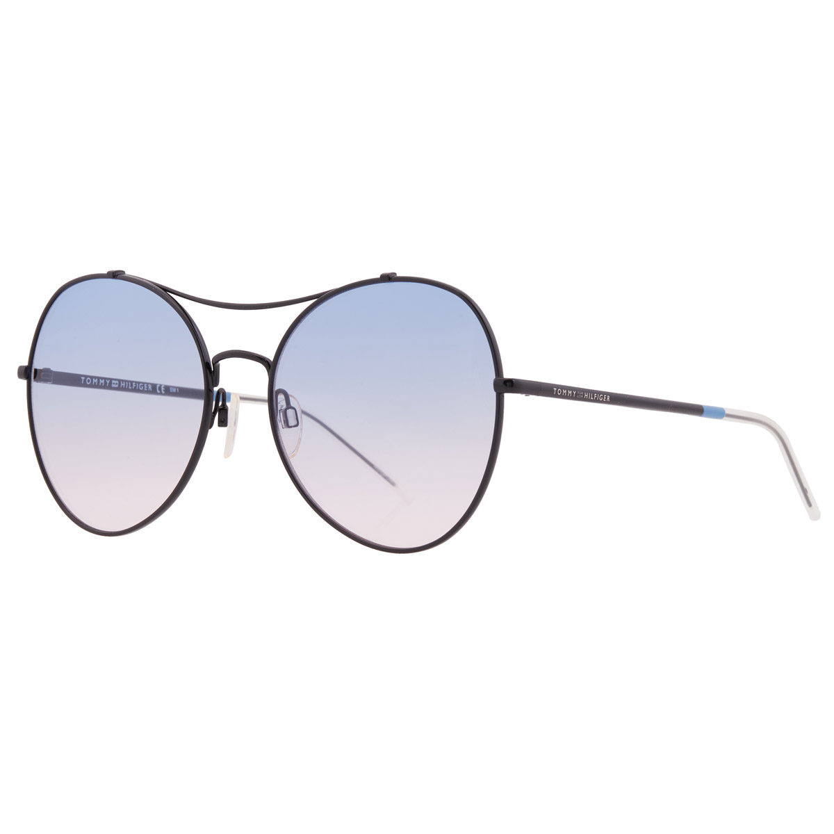 tommy hilfiger blue gradient pilot ladies sunglasses th 1668/s 0oy4/i4 59 tommy hilfiger blue gradient pilot ladies sunglasses th 1668/s 0oy4/i4 59