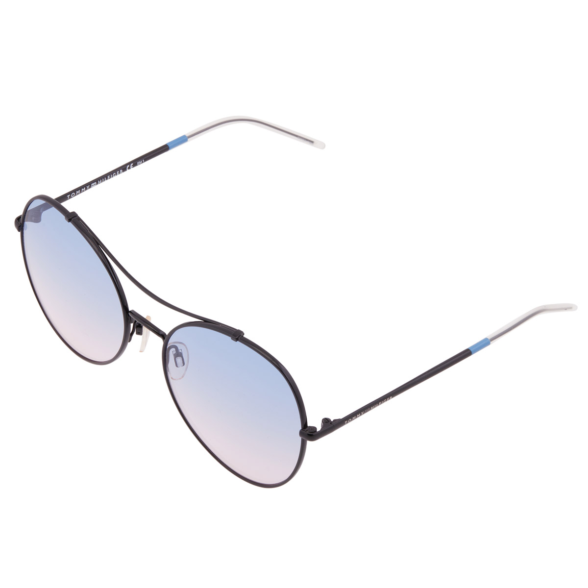 tommy hilfiger blue gradient pilot ladies sunglasses th 1668/s 0oy4/i4 59 tommy hilfiger blue gradient pilot ladies sunglasses th 1668/s 0oy4/i4 59