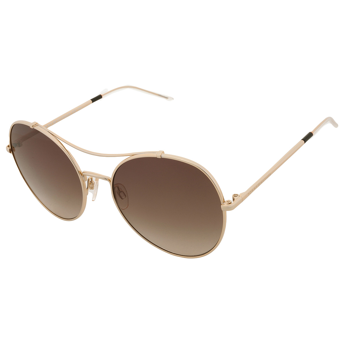 tommy hilfiger brown gradient pilot ladies sunglasses th 1668/s 001q/ha 59 tommy hilfiger brown gradient pilot ladies sunglasses th 1668/s 001q/ha 59