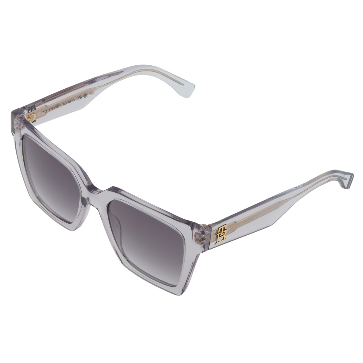 tommy hilfiger grey azure square ladies sunglasses th 2100/s 0kb7/gb 53 tommy hilfiger grey azure square ladies sunglasses th 2100/s 0kb7/gb 53