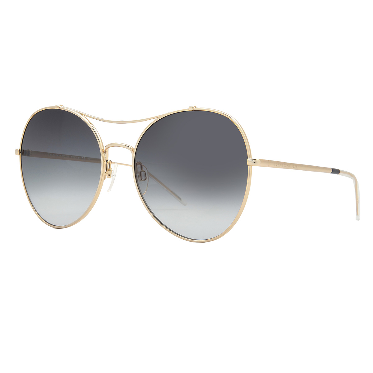 tommy hilfiger grey gradient pilot ladies sunglasses th 1668/s 02f7/9o 59 tommy hilfiger grey gradient pilot ladies sunglasses th 1668/s 02f7/9o 59
