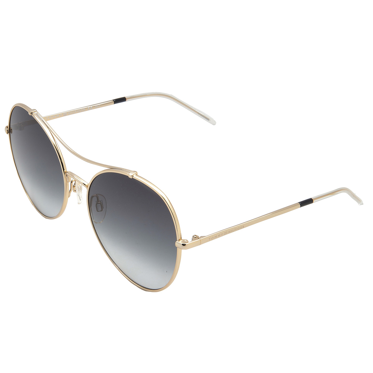 tommy hilfiger grey gradient pilot ladies sunglasses th 1668/s 02f7/9o 59 tommy hilfiger grey gradient pilot ladies sunglasses th 1668/s 02f7/9o 59