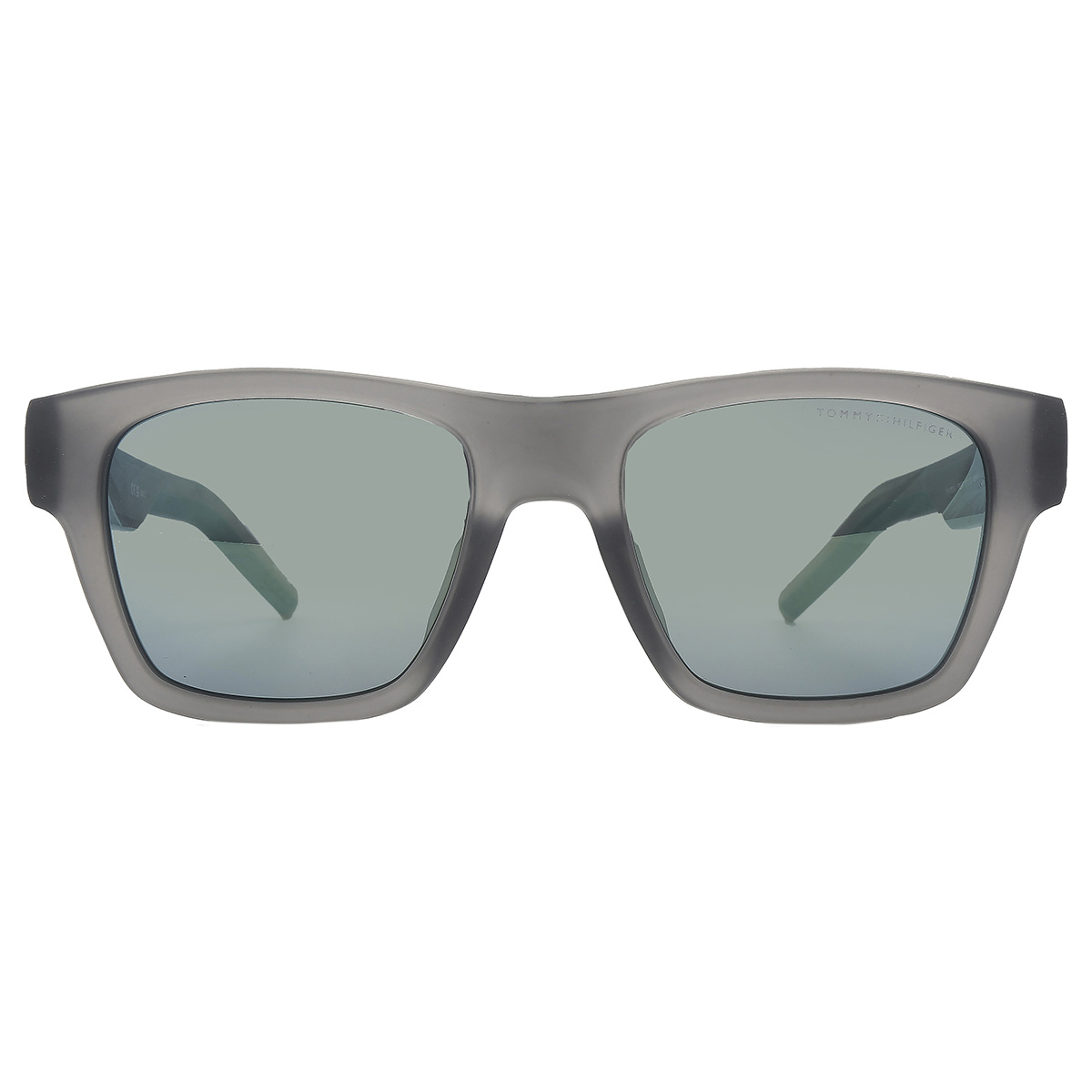 tommy hilfiger grey green square men's sunglasses th 1975/s 0fre/mt 51 tommy hilfiger grey green square men's sunglasses th 1975/s 0fre/mt 51