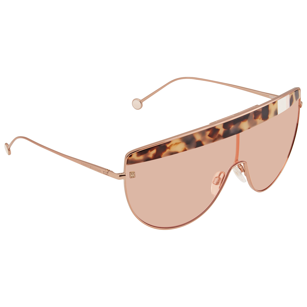 tommy hilfiger pink shield ladies sunglasses th 1807/s 0ddb/u1 99 tommy hilfiger pink shield ladies sunglasses th 1807/s 0ddb/u1 99