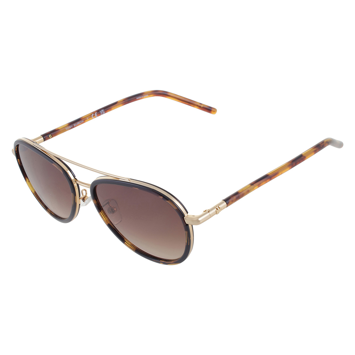 tory burch brown gradient pilot ladies sunglasses ty6089 330413 57 tory burch brown gradient pilot ladies sunglasses ty6089 330413 57