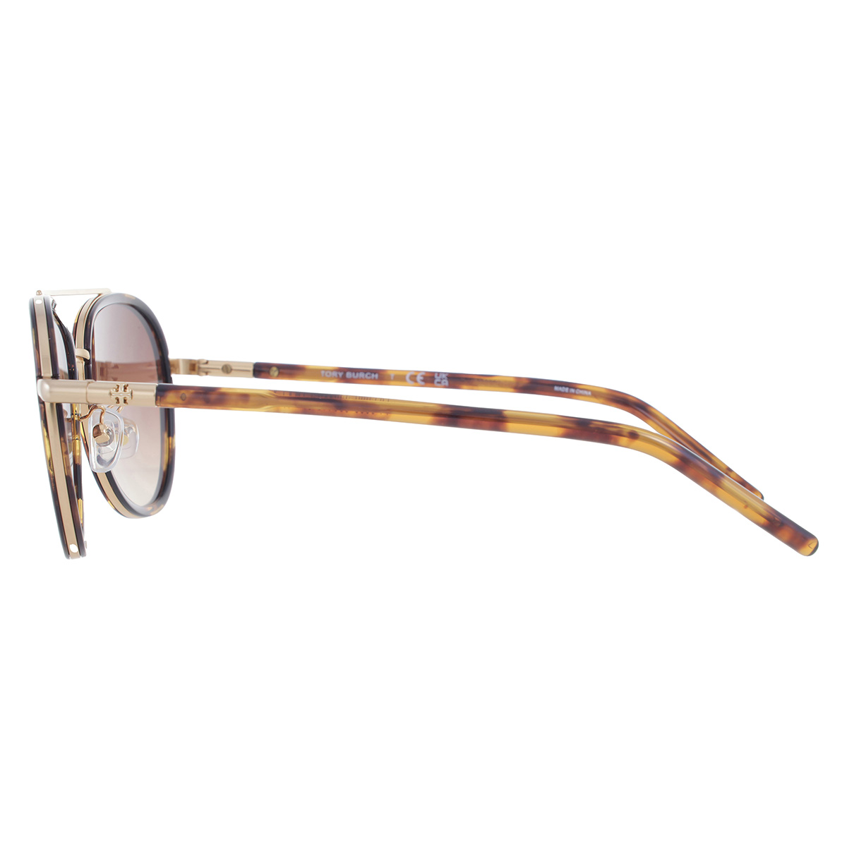 tory burch brown gradient pilot ladies sunglasses ty6089 330413 57 tory burch brown gradient pilot ladies sunglasses ty6089 330413 57