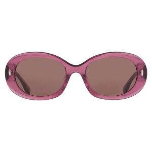 tory burch dark brown oval ladies sunglasses ty7214u 317973 53
