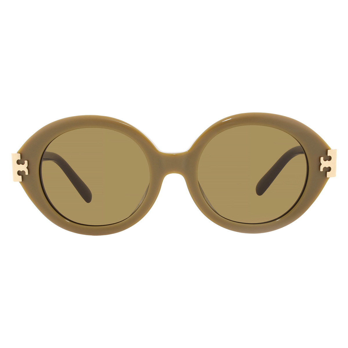tory burch olive brown oval ladies sunglasses ty7210u 201073 52 tory burch olive brown oval ladies sunglasses ty7210u 201073 52