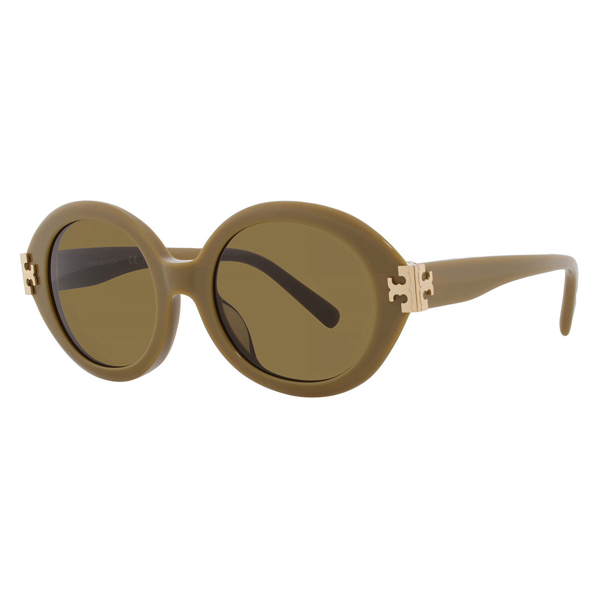 tory burch olive brown oval ladies sunglasses ty7210u 201073 52 tory burch olive brown oval ladies sunglasses ty7210u 201073 52