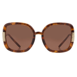 tory burch solid brown square ladies sunglasses ty9063u 151973 56