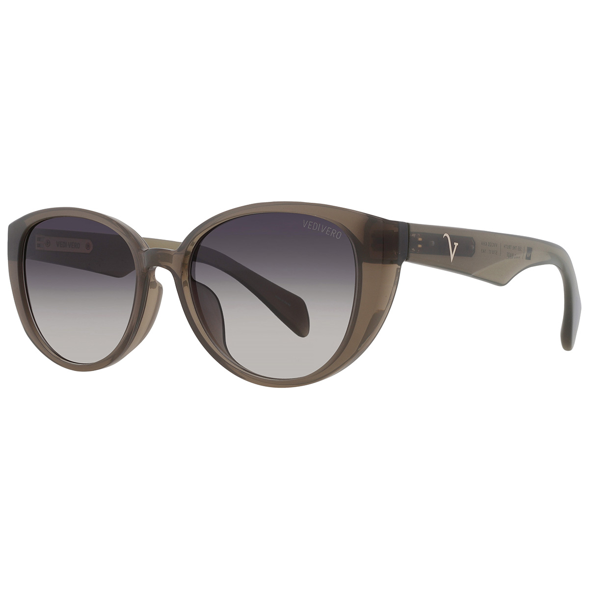 vedi vero grey gradient cat eye ladies sunglasses vvci20 kha 57 vedi vero grey gradient cat eye ladies sunglasses vvci20 kha 57