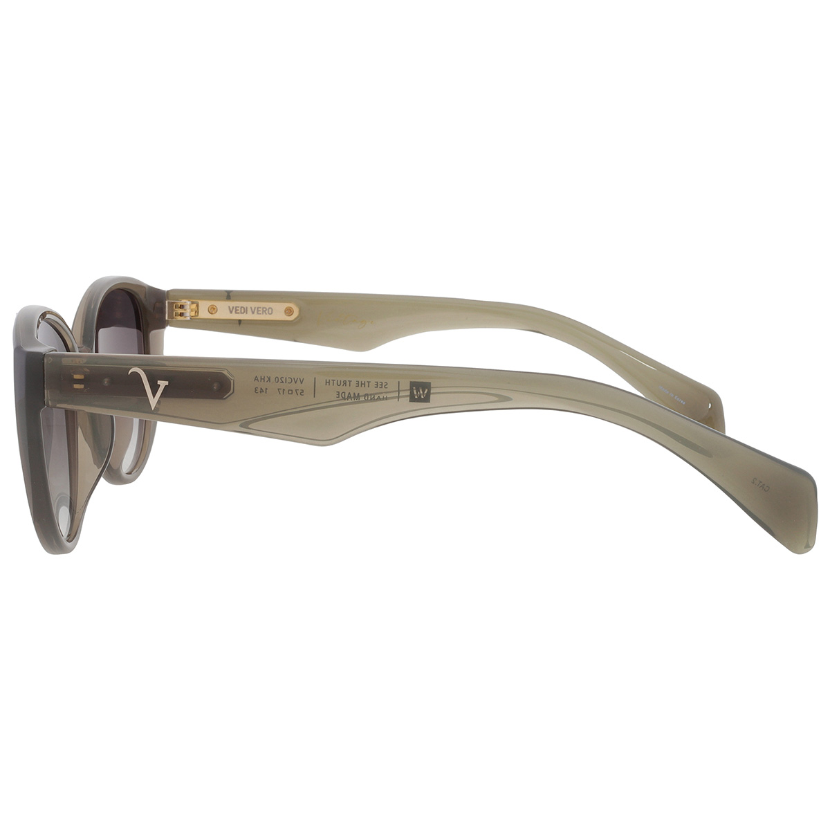 vedi vero grey gradient cat eye ladies sunglasses vvci20 kha 57 vedi vero grey gradient cat eye ladies sunglasses vvci20 kha 57