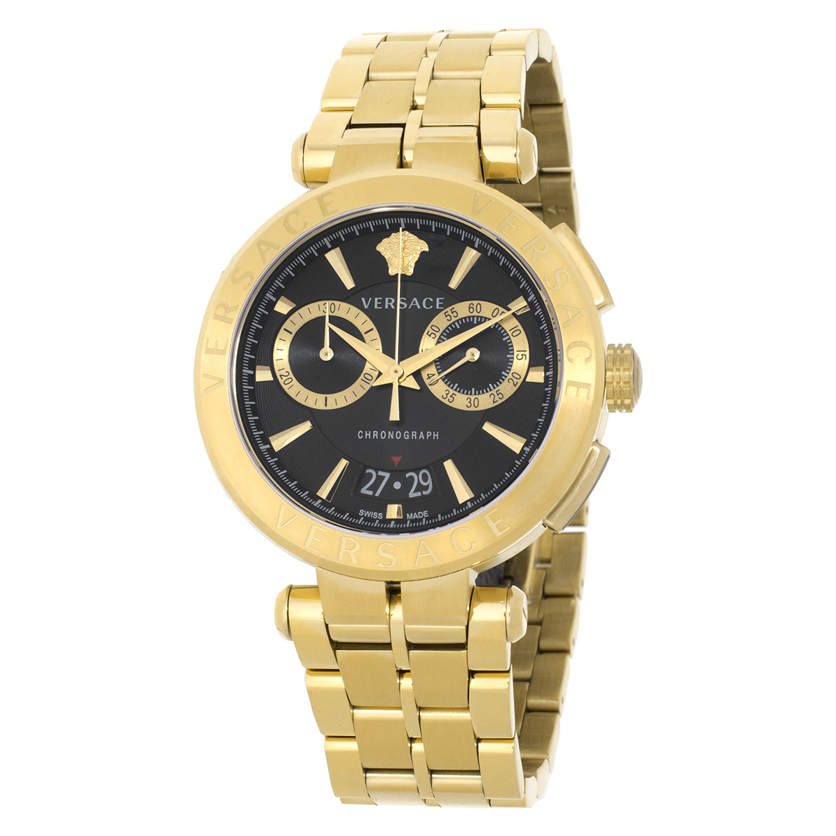 versace aion chronograph quartz black dial men's watch ve1d02823 versace aion chronograph quartz black dial men's watch ve1d02823