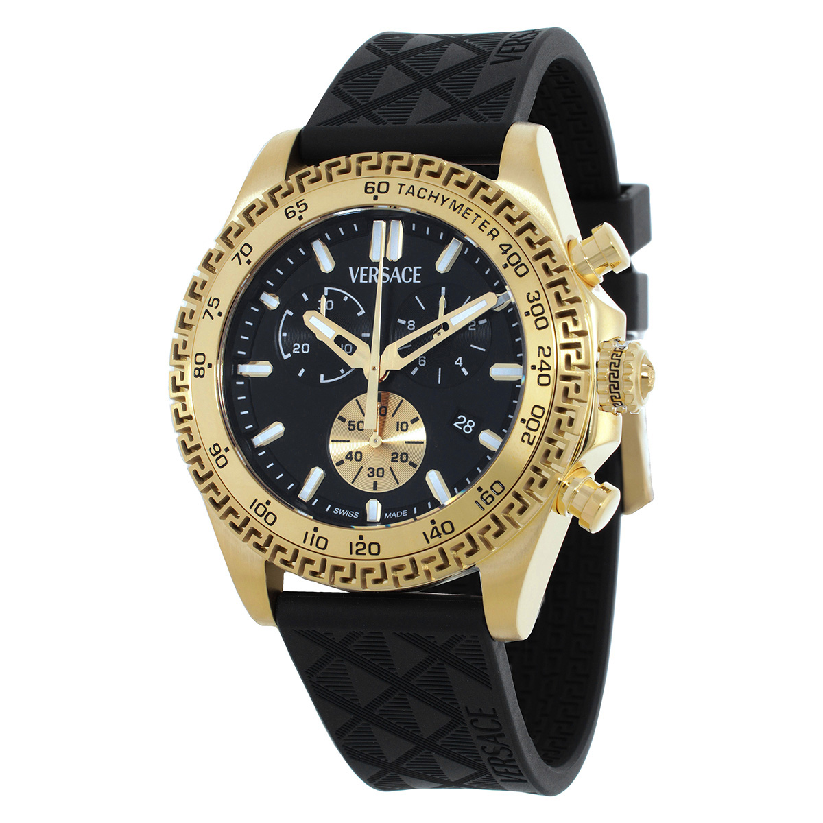 versace chrono chronograph quartz black dial men's watch ve9k00224 versace chrono chronograph quartz black dial men's watch ve9k00224