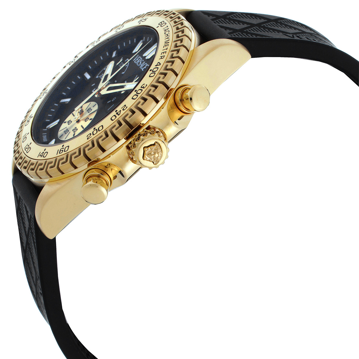 versace chrono chronograph quartz black dial men's watch ve9k00224 versace chrono chronograph quartz black dial men's watch ve9k00224