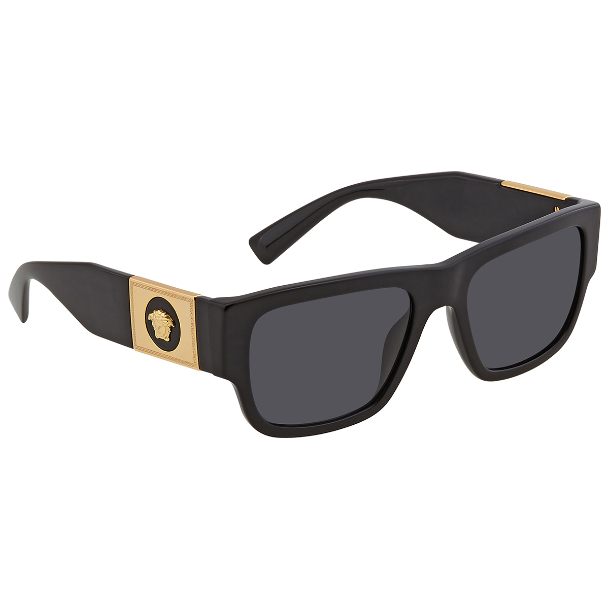 versace dark gray rectangular men's sunglasses ve4406 gb1/87 56 versace dark gray rectangular men's sunglasses ve4406 gb1/87 56