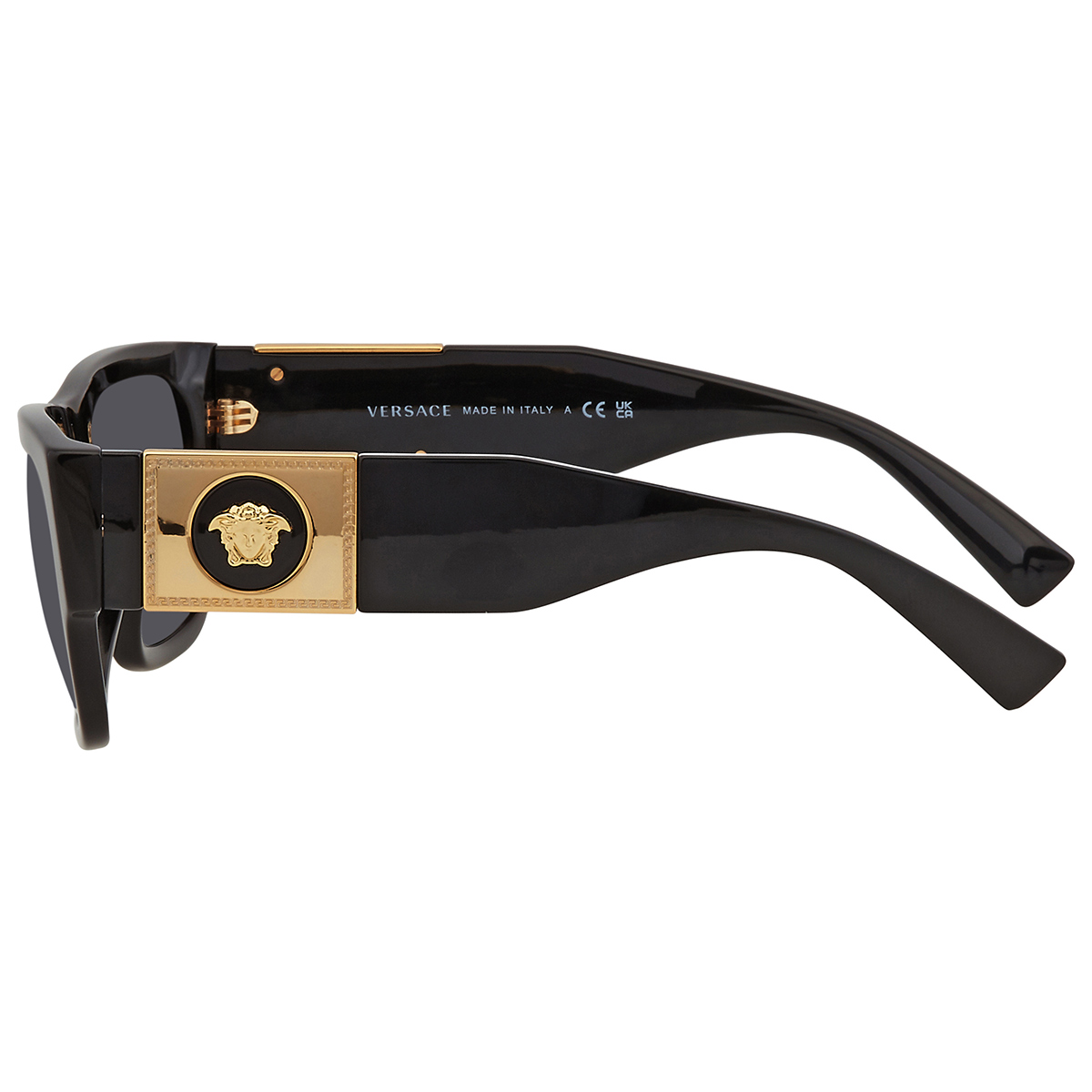 versace dark gray rectangular men's sunglasses ve4406 gb1/87 56 versace dark gray rectangular men's sunglasses ve4406 gb1/87 56