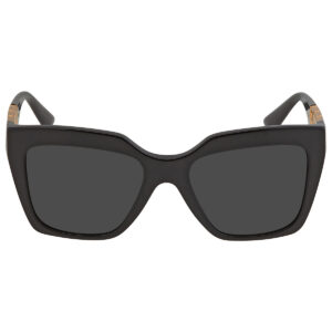 versace dark gray square ladies sunglasses ve4418 gb1/87 56
