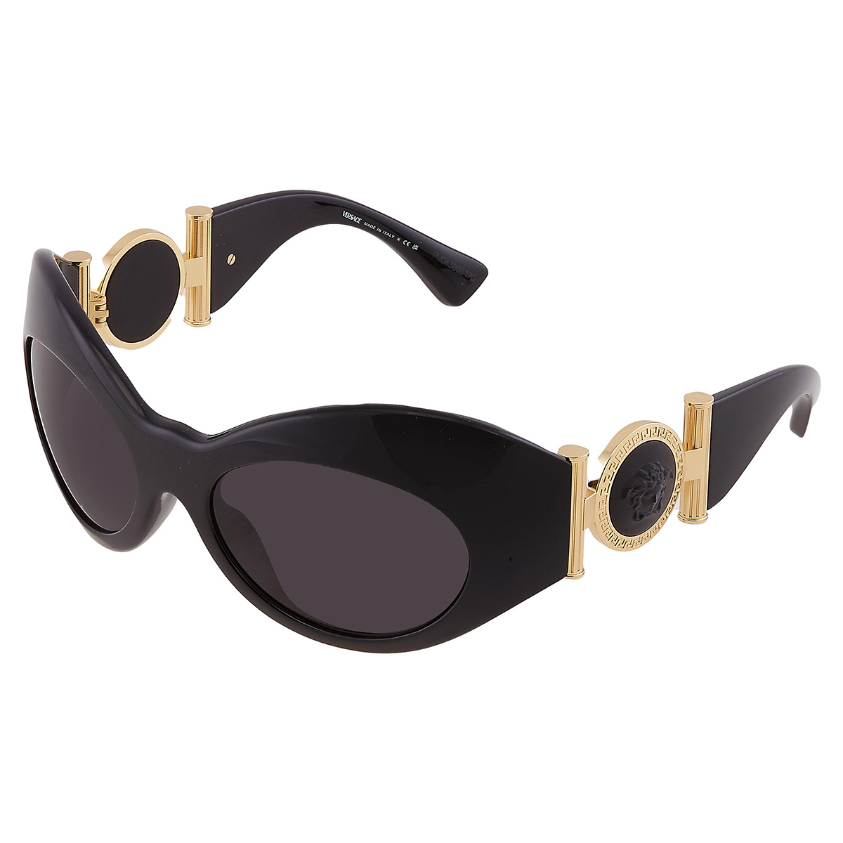 versace dark grey irregular ladies sunglasses ve4462 gb1/87 58 versace dark grey irregular ladies sunglasses ve4462 gb1/87 58