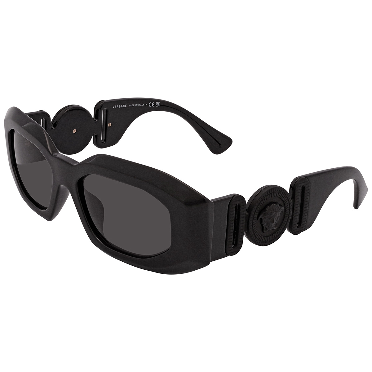 versace dark grey irregular men's sunglasses ve4425u 536087 53 versace dark grey irregular men's sunglasses ve4425u 536087 53