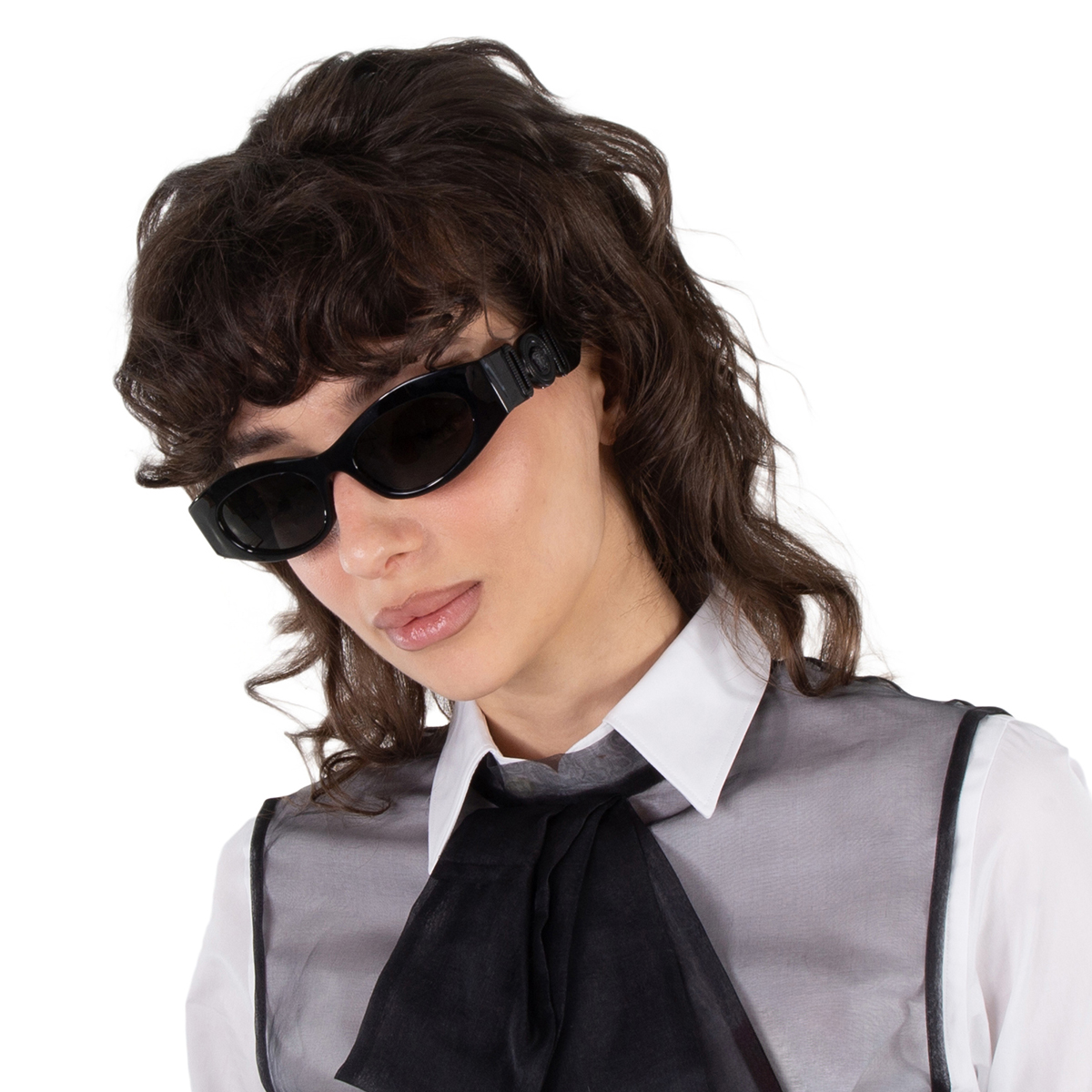 versace dark grey oval ladies sunglasses ve4480u 536087 51 versace dark grey oval ladies sunglasses ve4480u 536087 51