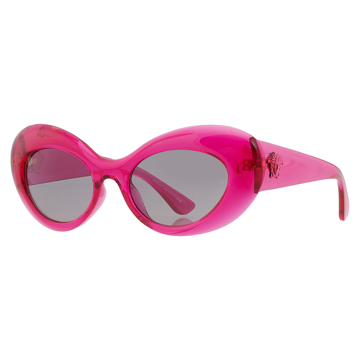 versace dark grey oval ladies sunglasses ve4456u 533487 52 versace dark grey oval ladies sunglasses ve4456u 533487 52