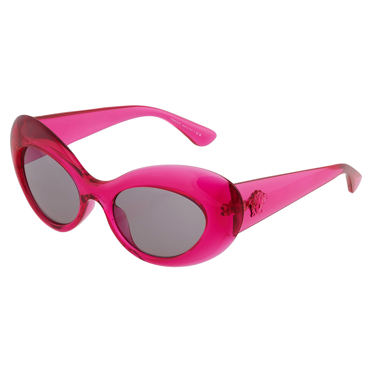versace dark grey oval ladies sunglasses ve4456u 533487 52 versace dark grey oval ladies sunglasses ve4456u 533487 52
