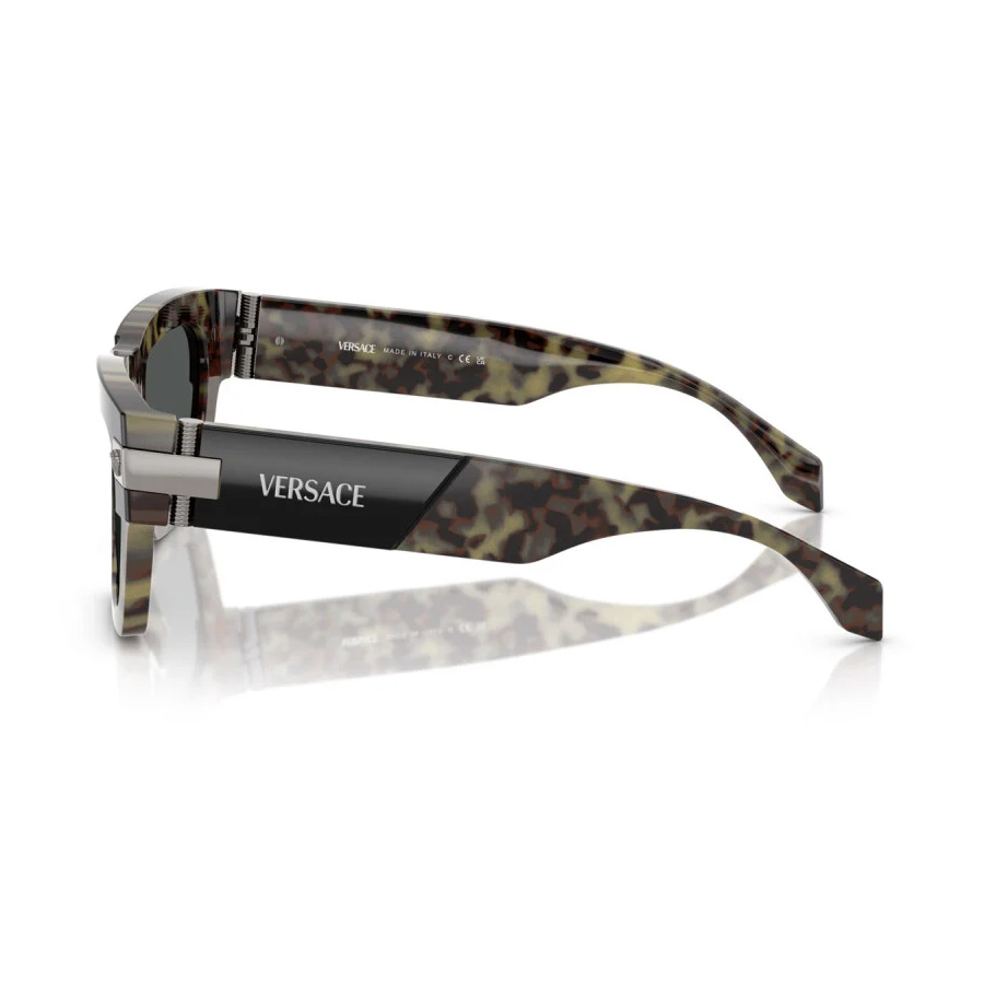 versace dark grey rectangular men's sunglasses ve4464 545687 55 versace dark grey rectangular men's sunglasses ve4464 545687 55