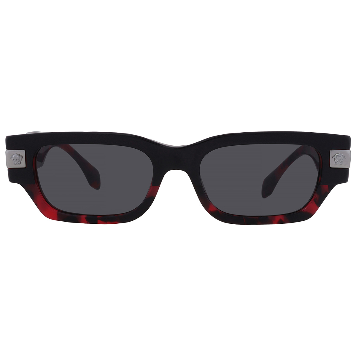 versace dark grey rectangular men's sunglasses ve4465 545787 53 versace dark grey rectangular men's sunglasses ve4465 545787 53
