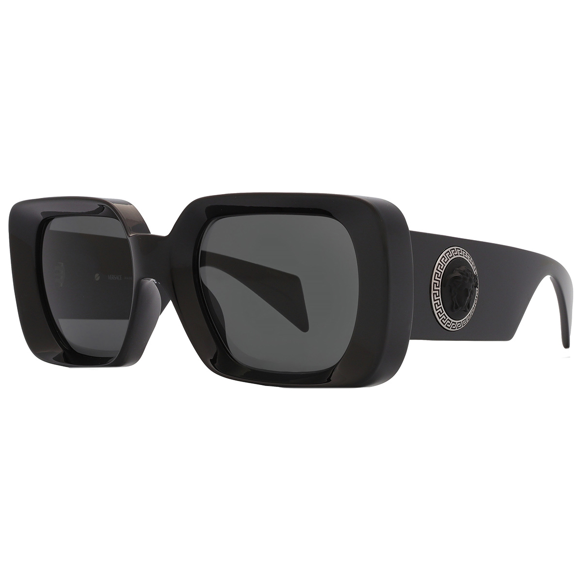 versace dark grey square ladies sunglasses ve4473u gb1/87 54 versace dark grey square ladies sunglasses ve4473u gb1/87 54