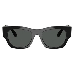 versace dark grey square men's sunglasses ve4479u gb1/87 52