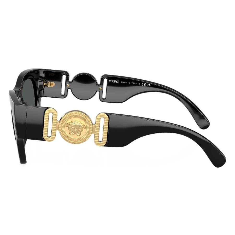 versace dark grey square men's sunglasses ve4479u gb1/87 52 versace dark grey square men's sunglasses ve4479u gb1/87 52