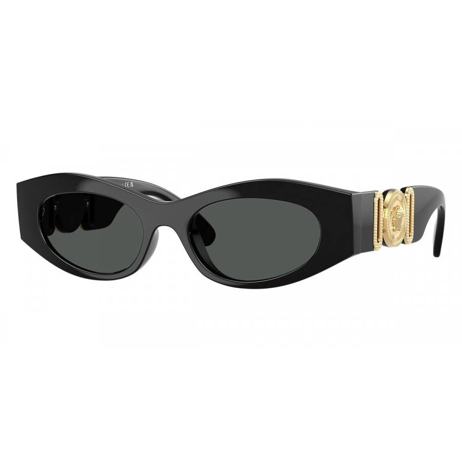 versace dark grey oval men's sunglasses ve4480u gb1/87 51 versace dark grey oval men's sunglasses ve4480u gb1/87 51