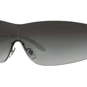 versace grey gradient shield ladies sunglasses ve2054 10008g 141