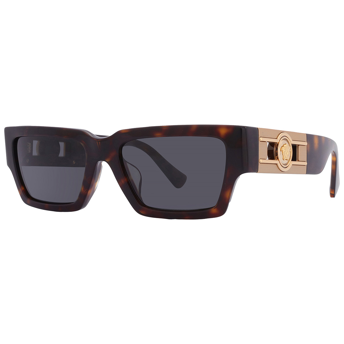 versace grey rectangular men's sunglasses ve4459f 108/87 54 versace grey rectangular men's sunglasses ve4459f 108/87 54