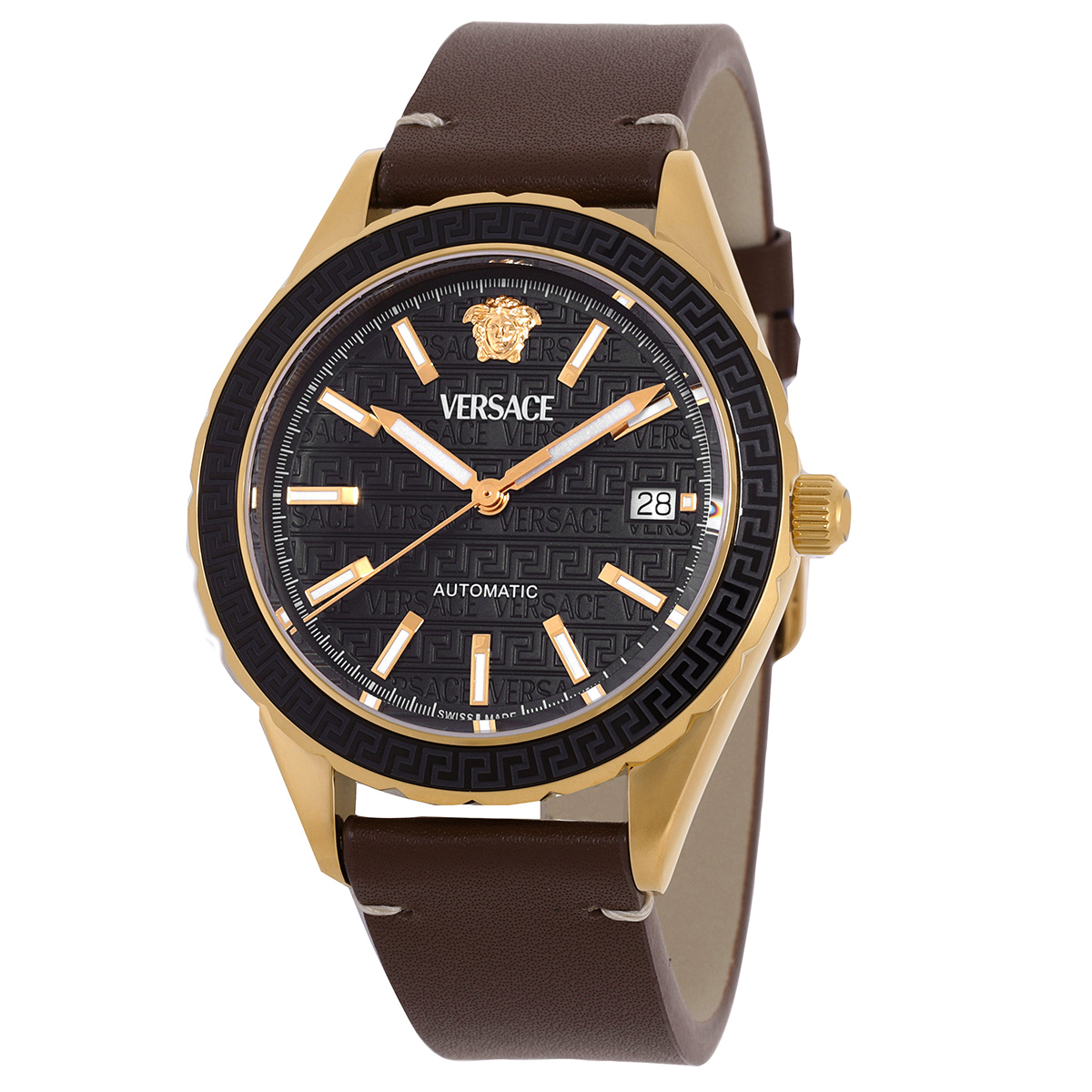 versace hellenyium automatic black dial men's watch veqca0224 versace hellenyium automatic black dial men's watch veqca0224