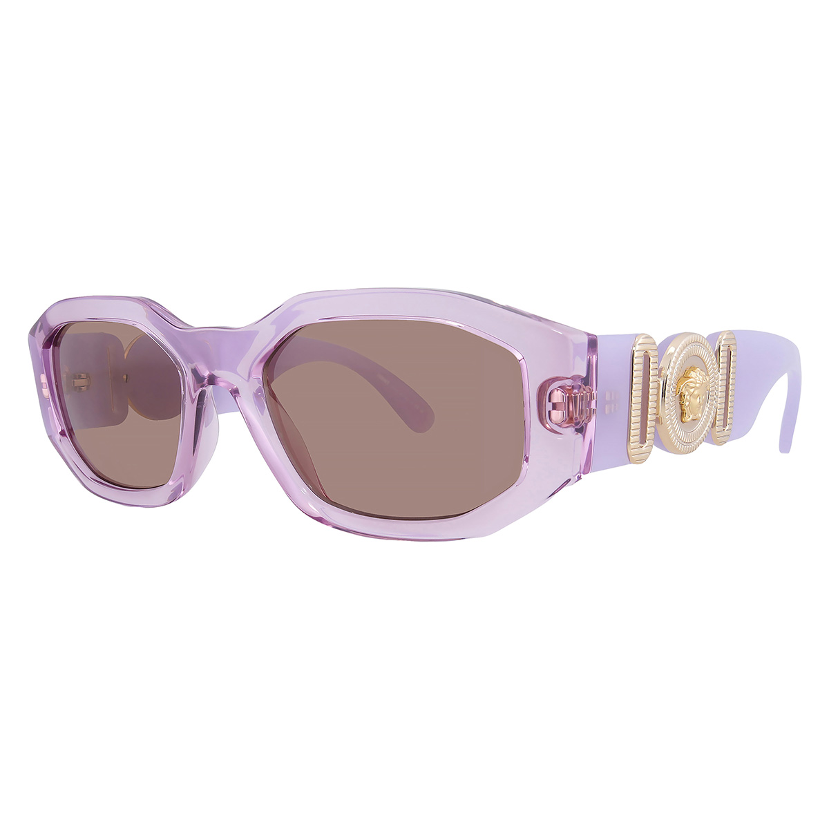 versace light brown geometric ladies sunglasses ve4361 552663 53 versace light brown geometric ladies sunglasses ve4361 552663 53